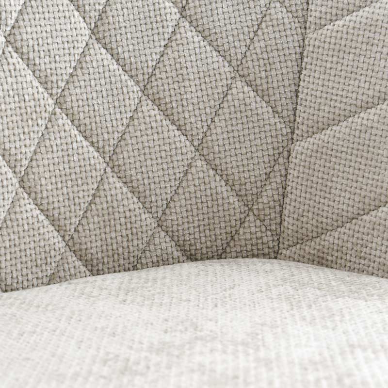 Fauteuil de table 'Margot' beige