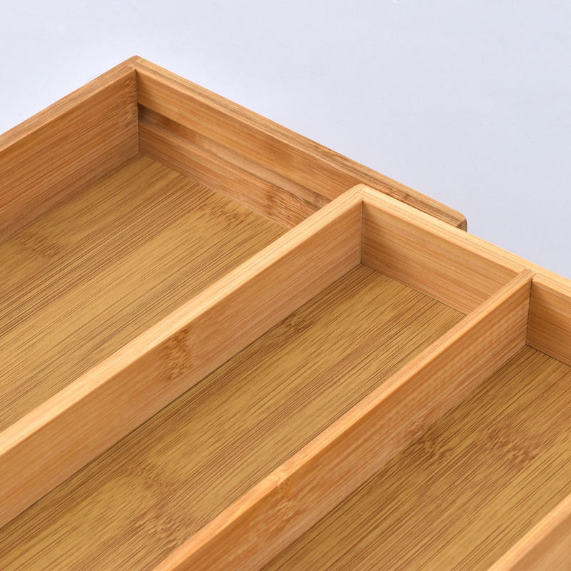 Range couverts extensible bambou
