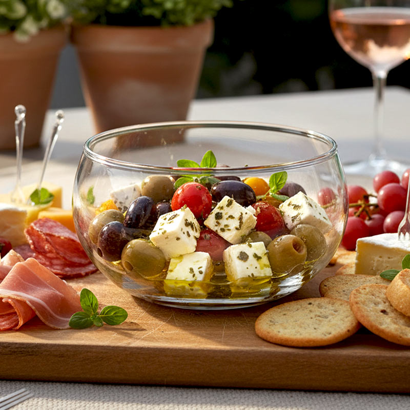 Coupelle 'Cleo' en verre 39cl