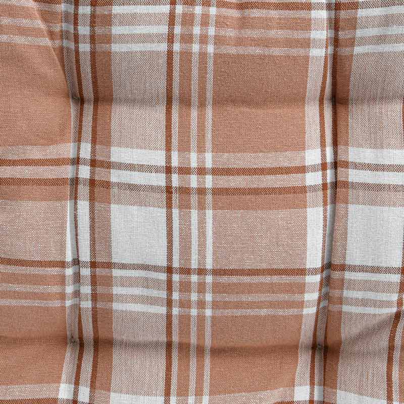 Dessus de chaise 'Bertille' à carreaux 