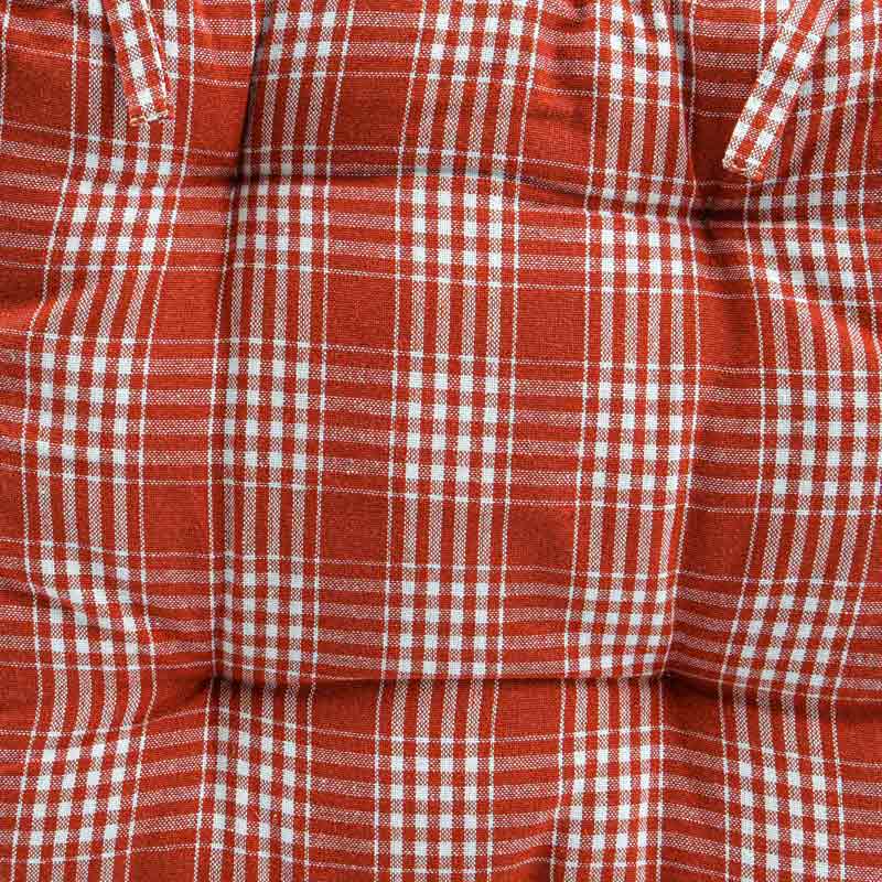 Dessus de chaise 'Maryse' à carreaux 