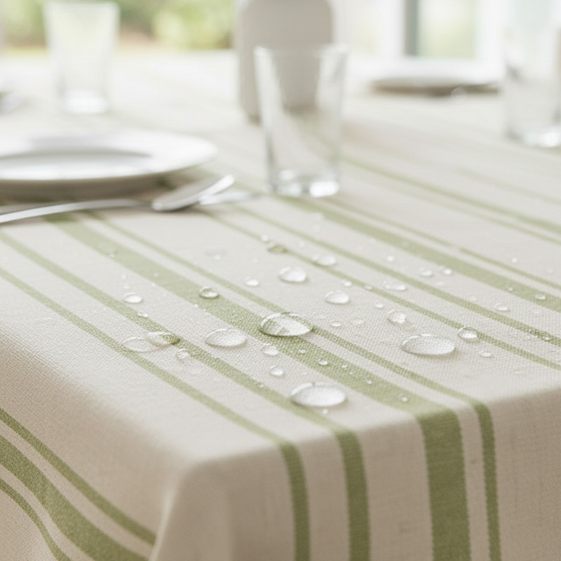 Nappe 'à lignes vertes 'Marius' 