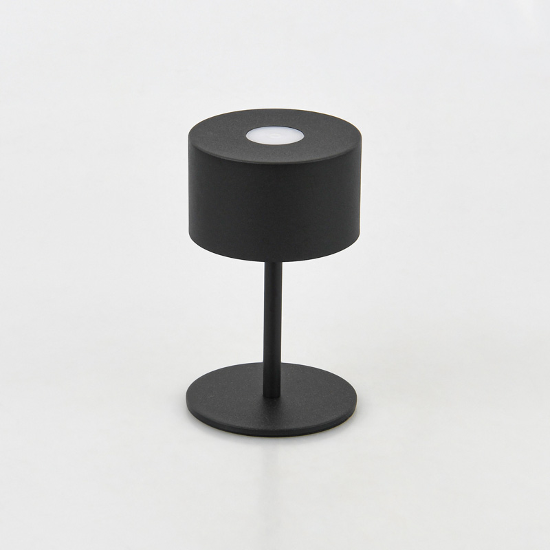 Mini lampe touch 'Mil' rechargeable noir