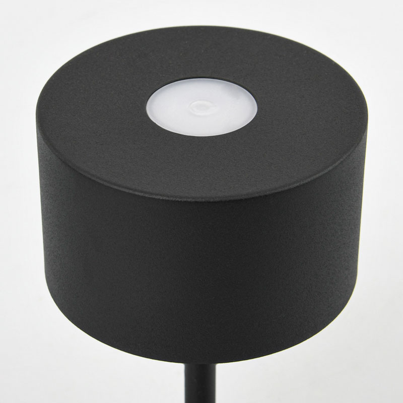 Mini lampe touch 'Mil' rechargeable noir