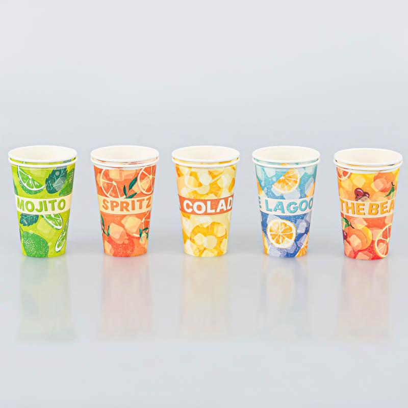 10 gobelets en carton cocktail
