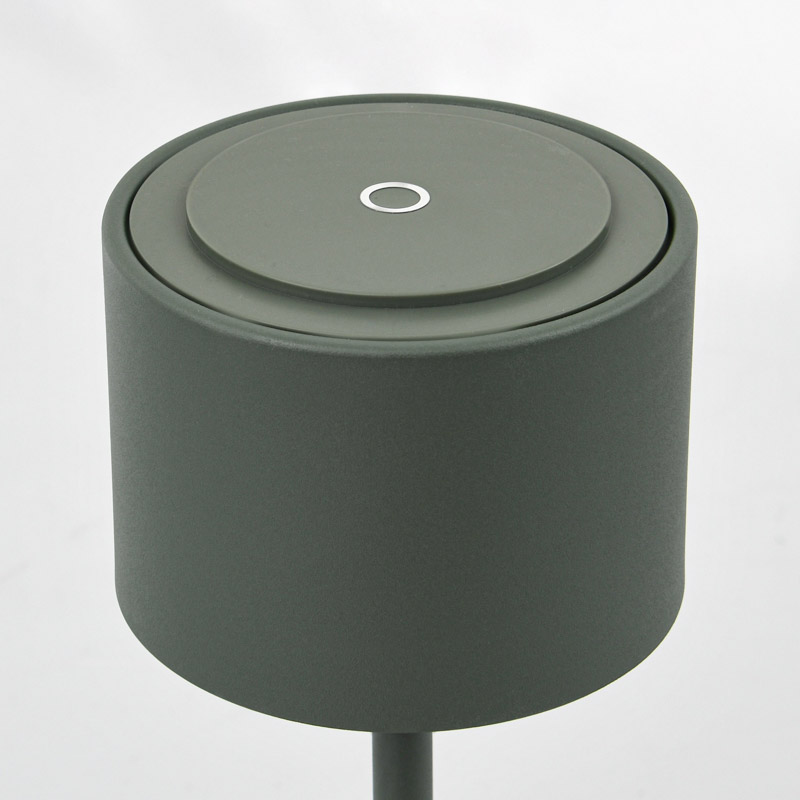 Lampe touch 'Mil' rechargeable vert