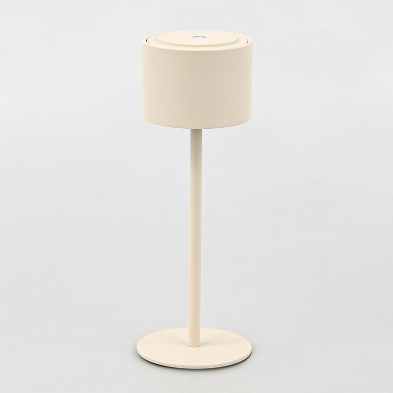 Lampe touch 'Mil' rechargeable sable