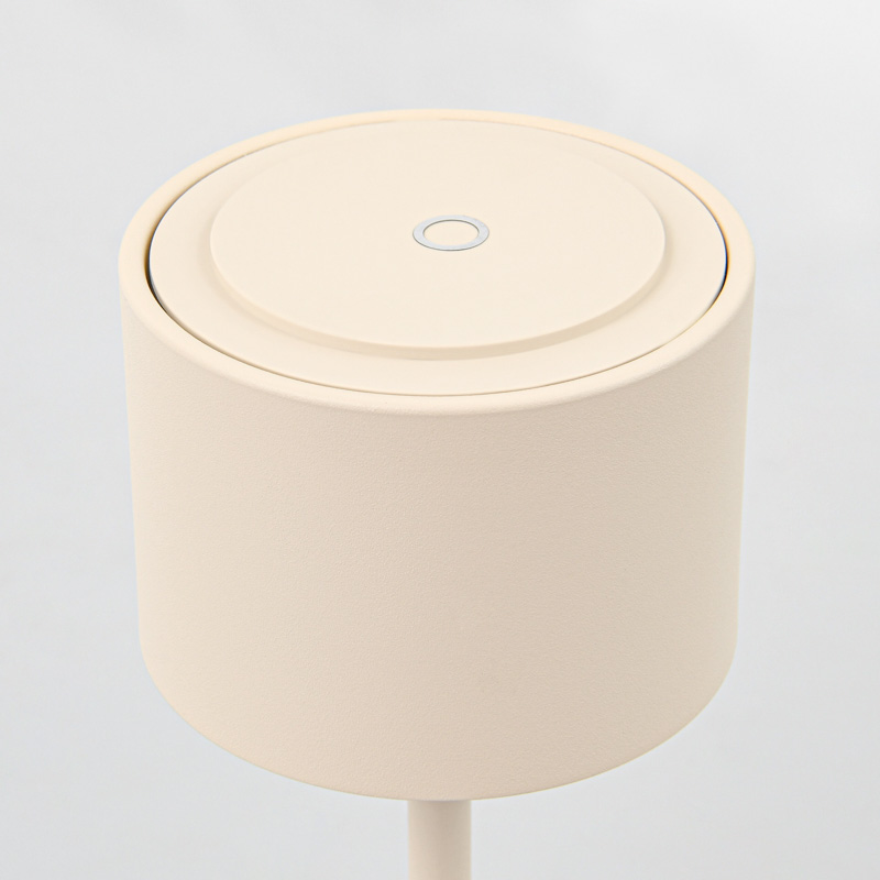 Lampe touch 'Mil' rechargeable sable