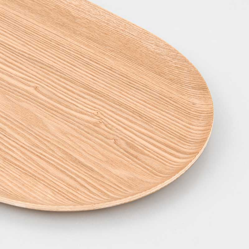 Plateau décoratif en bois 