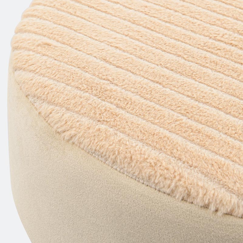 Pouf 'Lubin' beige 