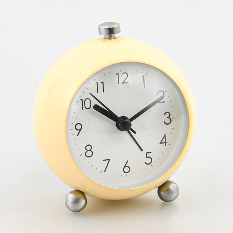 Réveil 'Happy Day'  couleur crème 