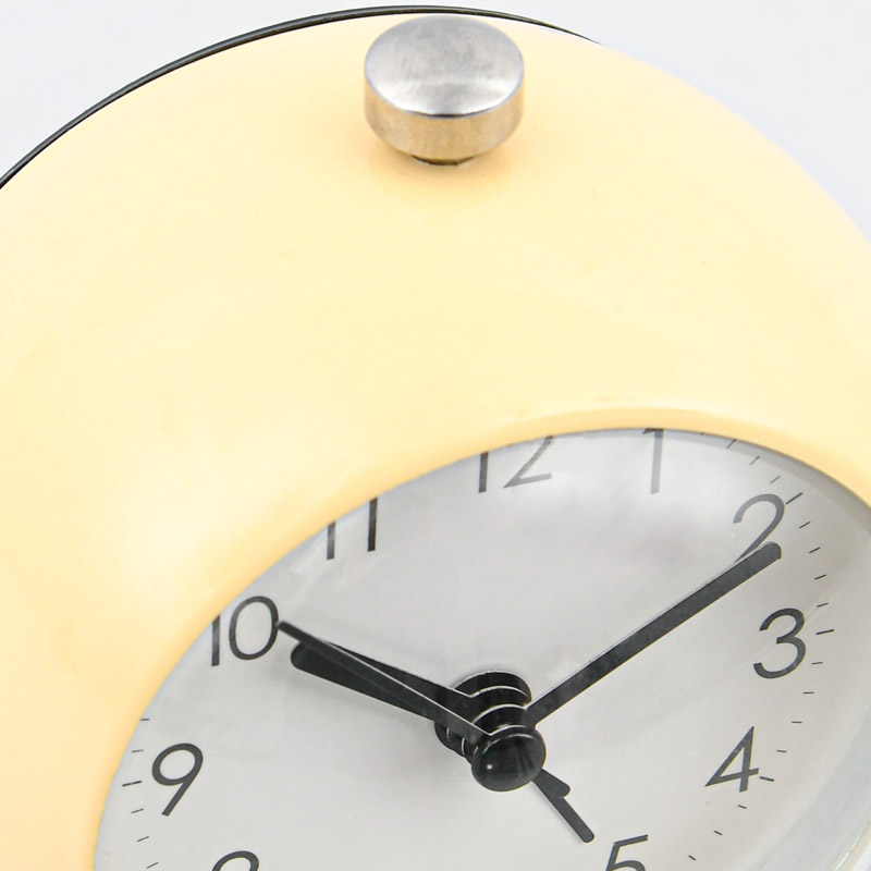 Réveil 'Happy Day'  couleur crème 