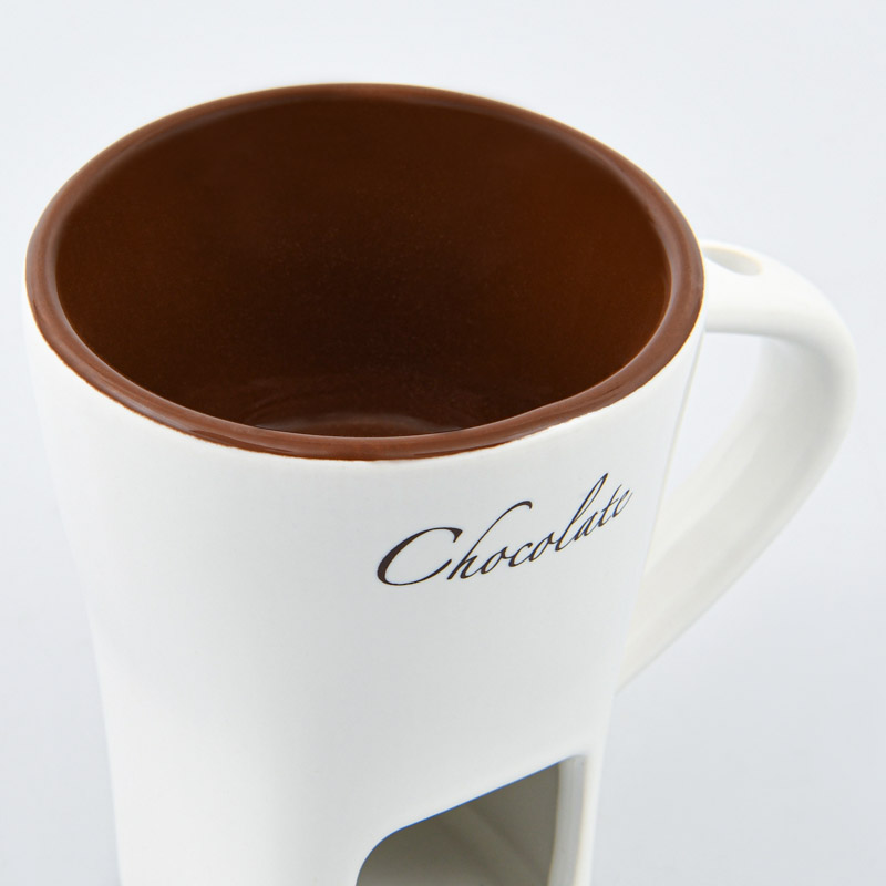 Set fondue chocolat à la bougie 