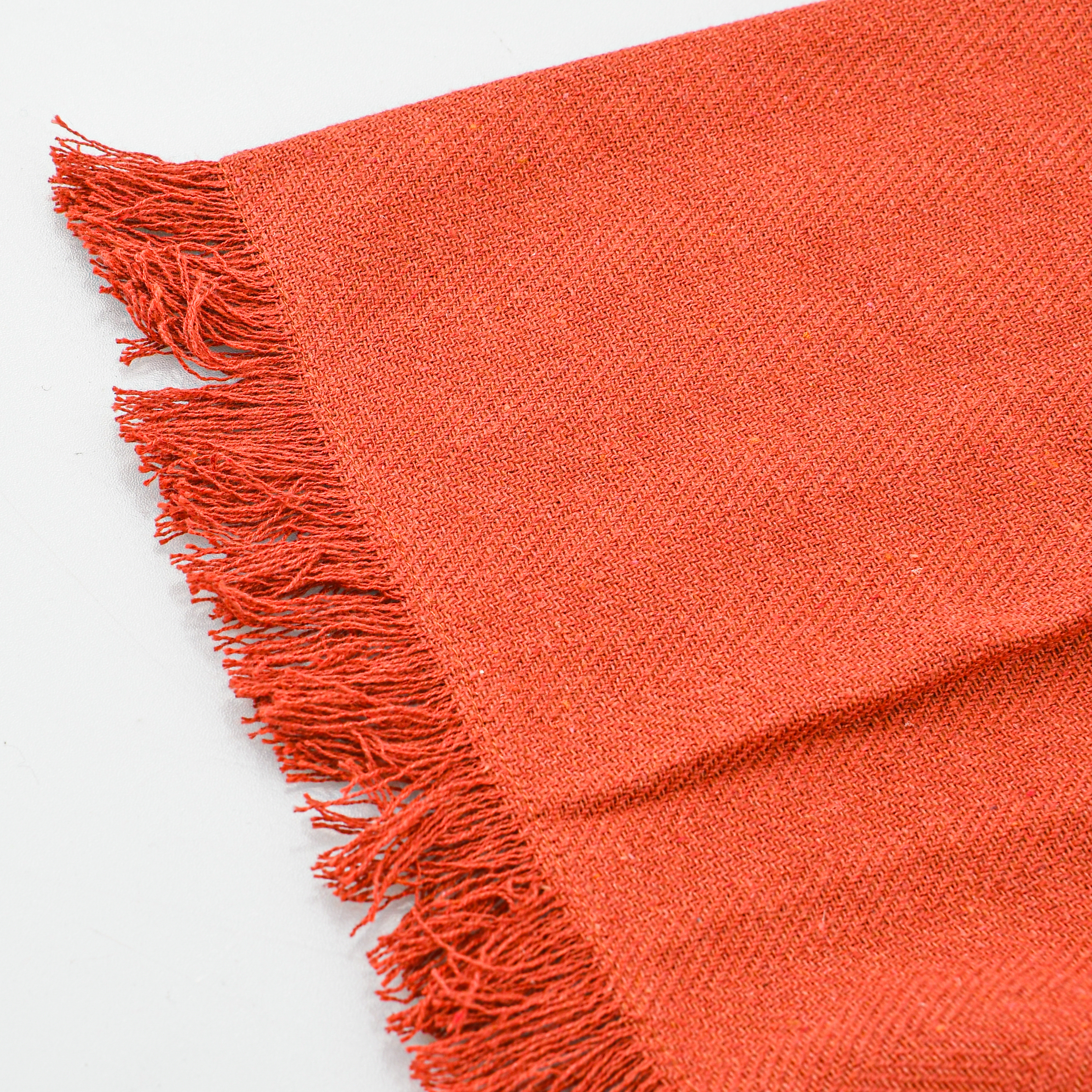 Nappe à franges 'Hector ' terra