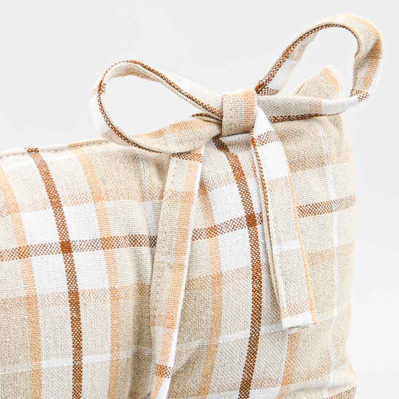 Dessus de chaise 'Lucien' à carreaux 