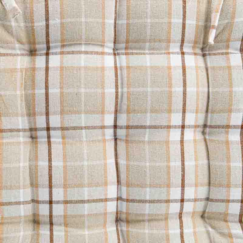 Dessus de chaise 'Lucien' à carreaux 