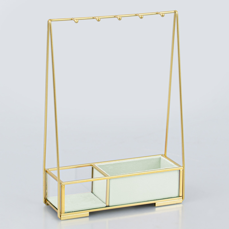 Porte bijoux 'Louison' vert d'eau