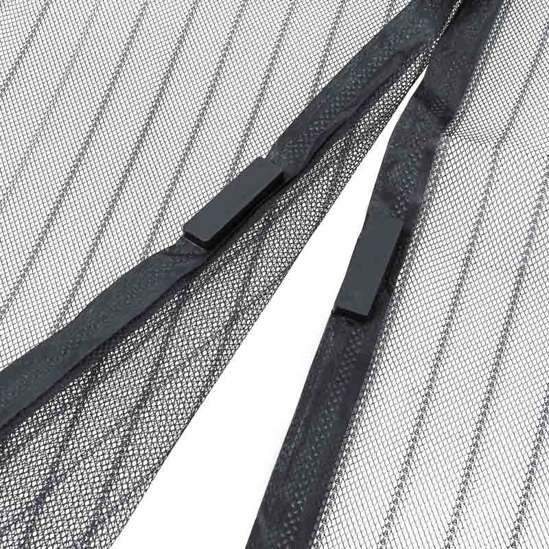Moustiquaires de porte noir