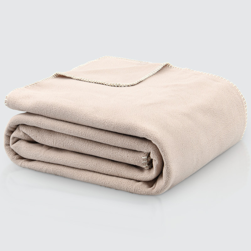 Couverture polaire 'Maia' beige