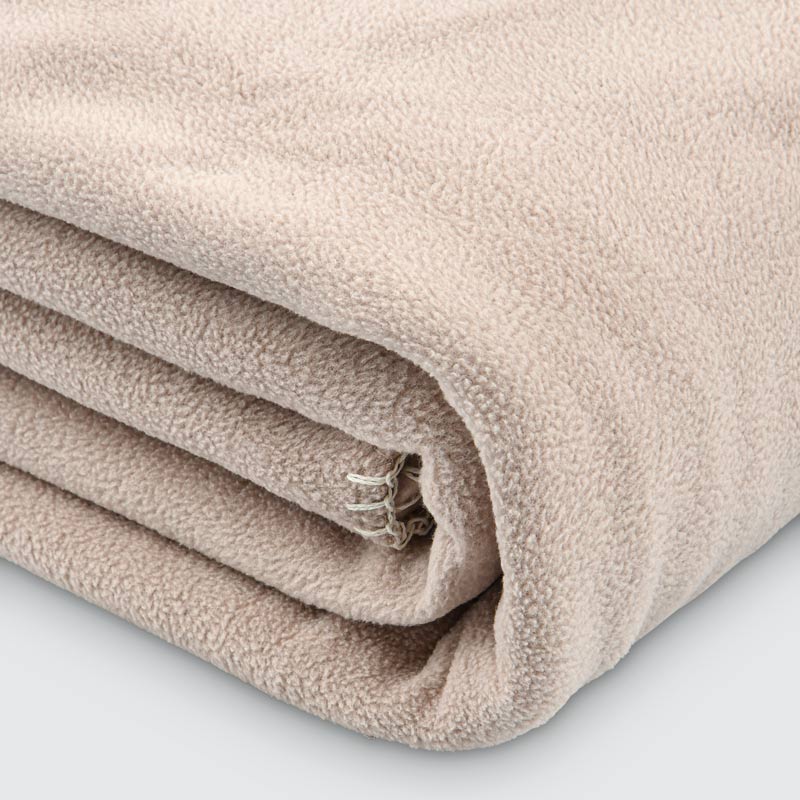 Couverture polaire 'Maia' beige