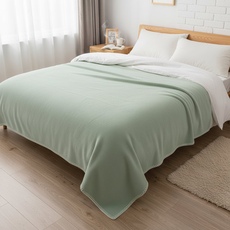 Couverture polaire 'Maia' verte