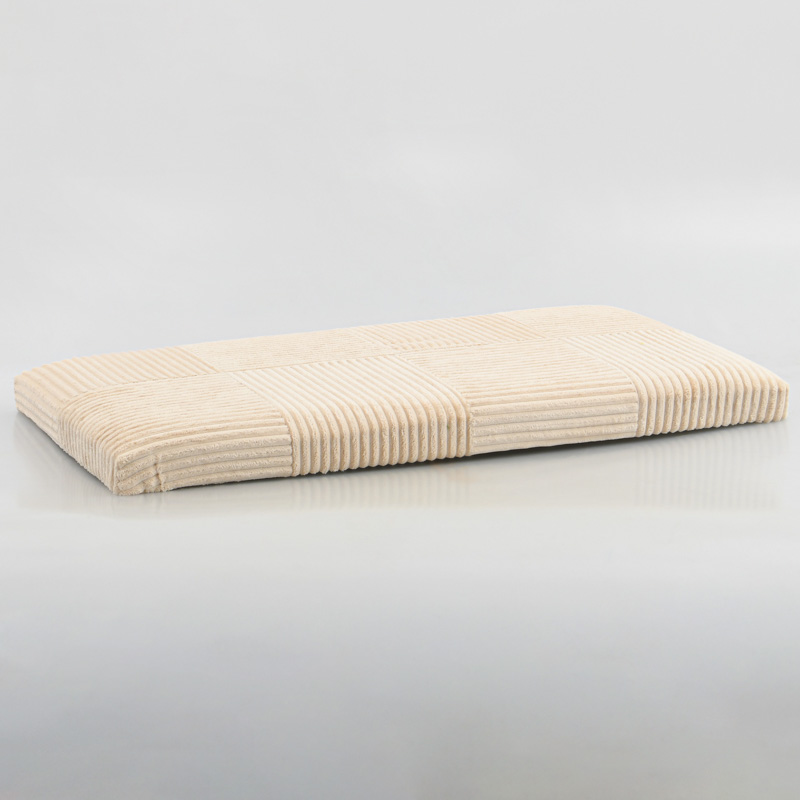 Coffre de rangement 'Veloria' pliable beige