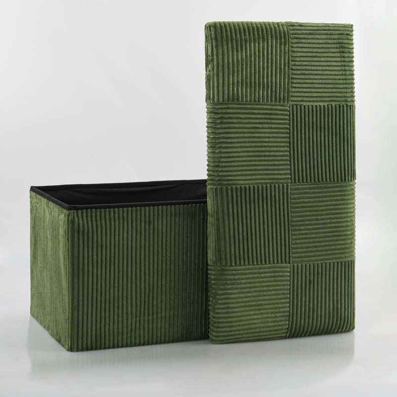 Coffre de rangement 'Veloria' pliable kaki