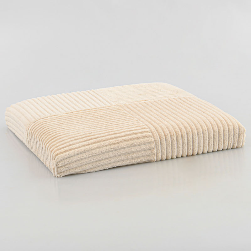 Coffre de rangement 'Veloria' pliable beige
