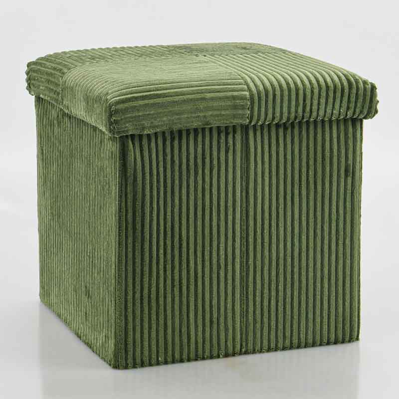 Coffre de rangement 'Veloria' pliable kaki