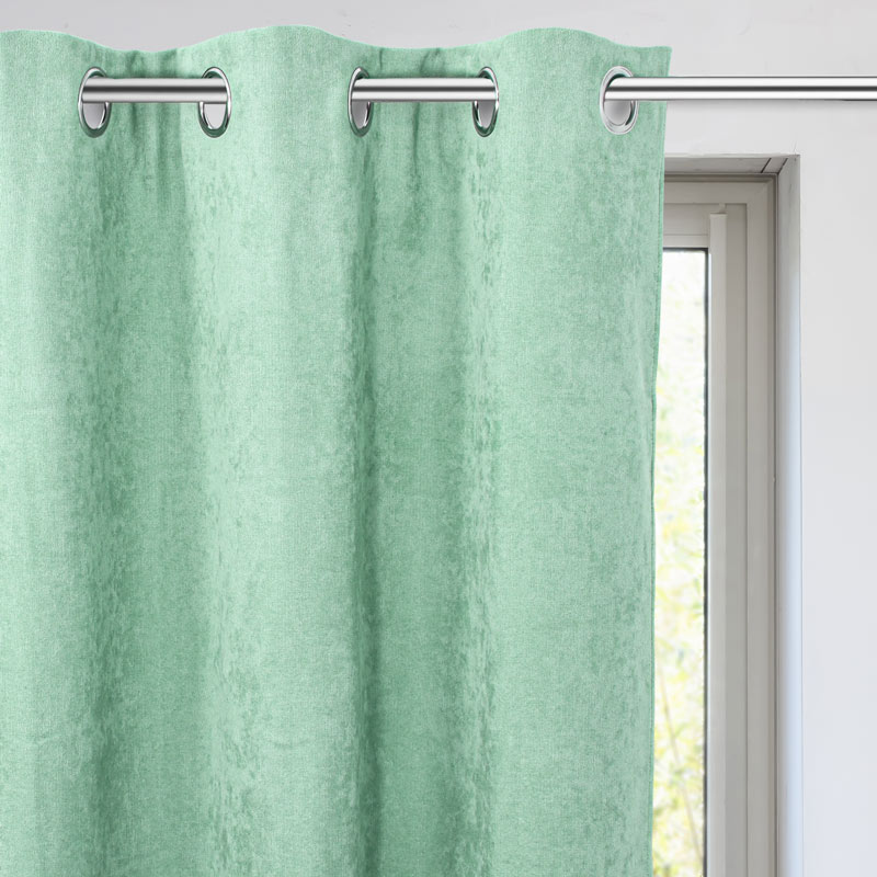 Rideau isolant 'Taiga' vert clair