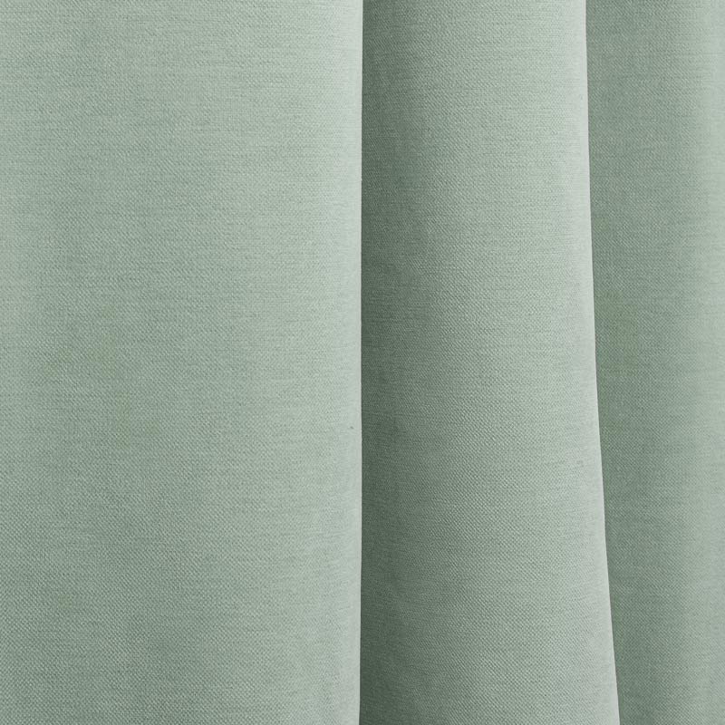 Rideau occultant velours 'Canopee' vert clair