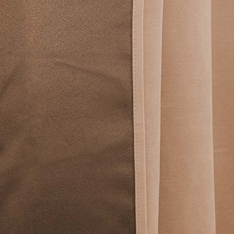 Rideau occultant velours 'Canopee' terra
