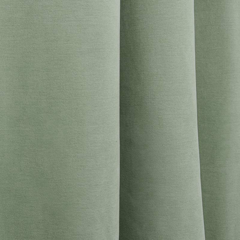 Rideau occultant velours 'Canopee' vert 