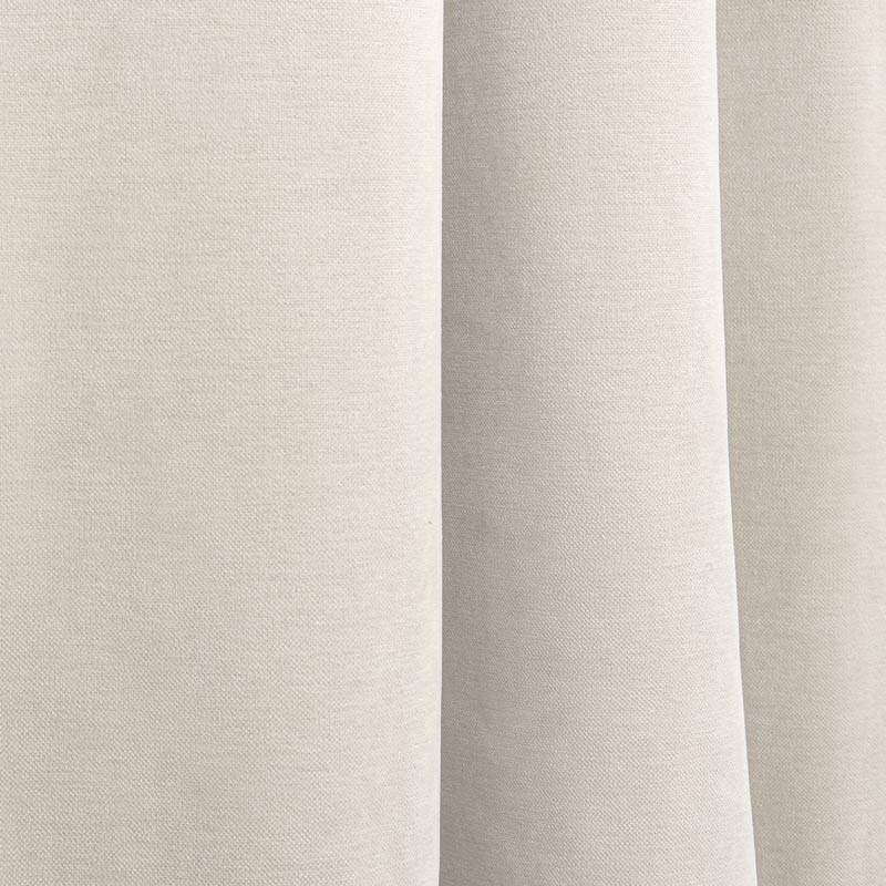 Rideau occultant velours 'Canopee' écru