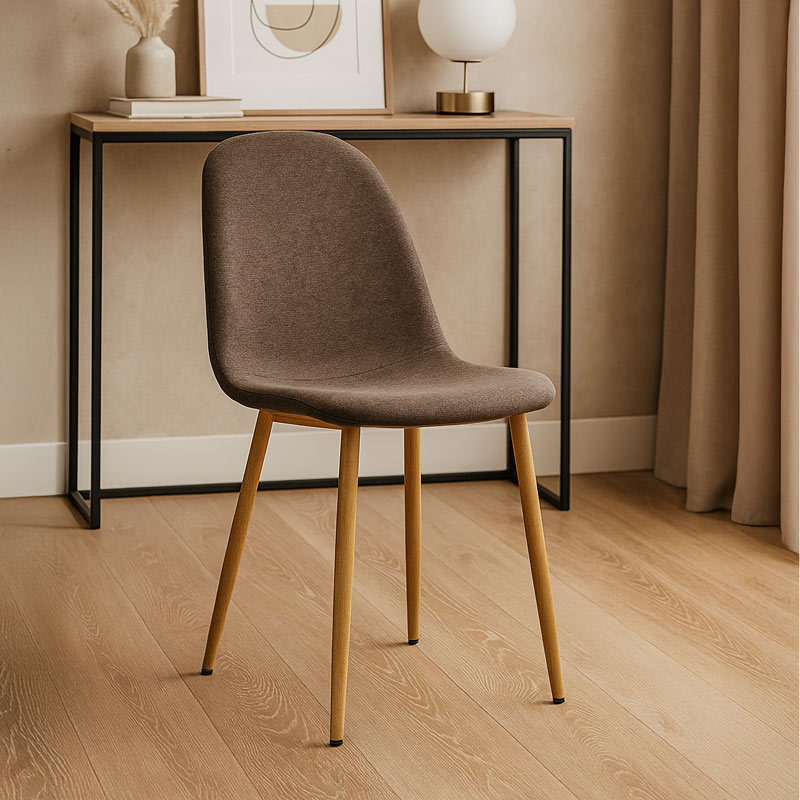 Chaise 'Sibelie' taupe