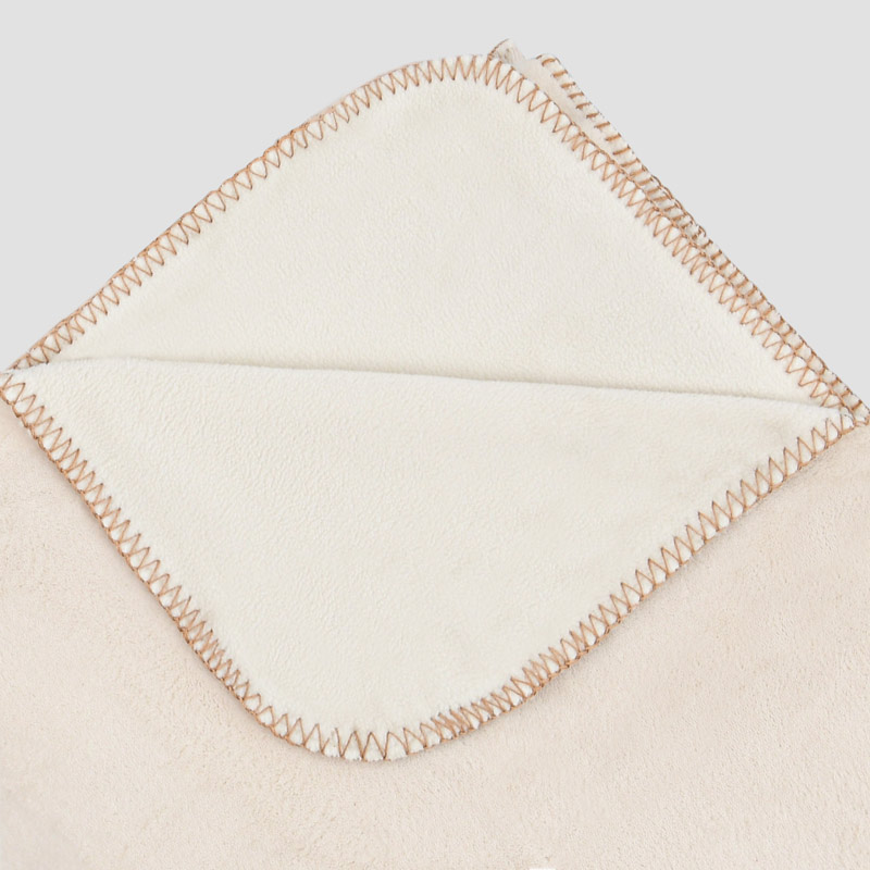 Couverture doublée Borealis' couleur écru