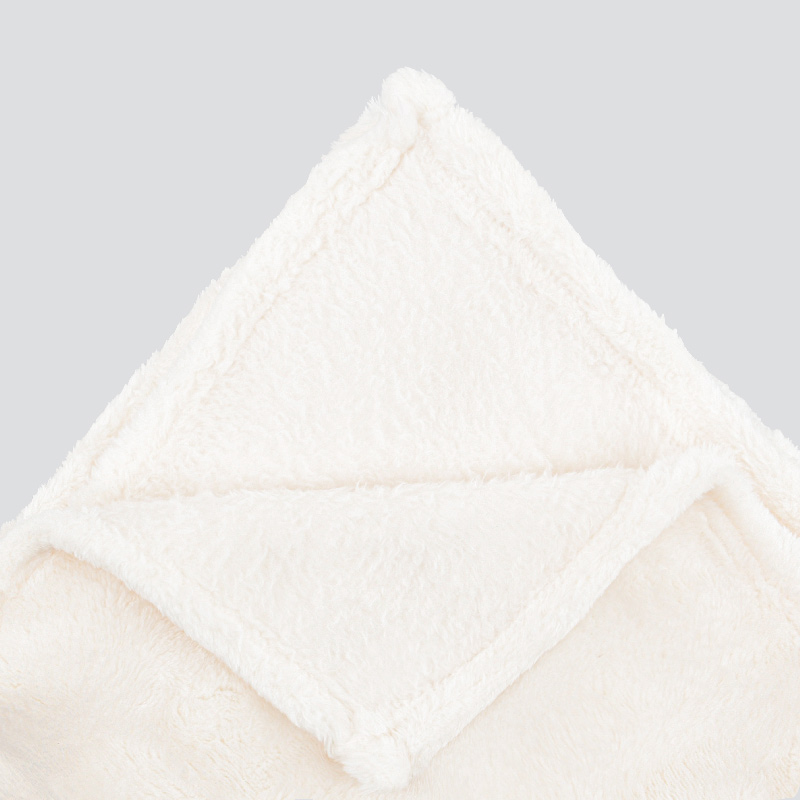 Plaid imitation fourrure 'Pallas' beige