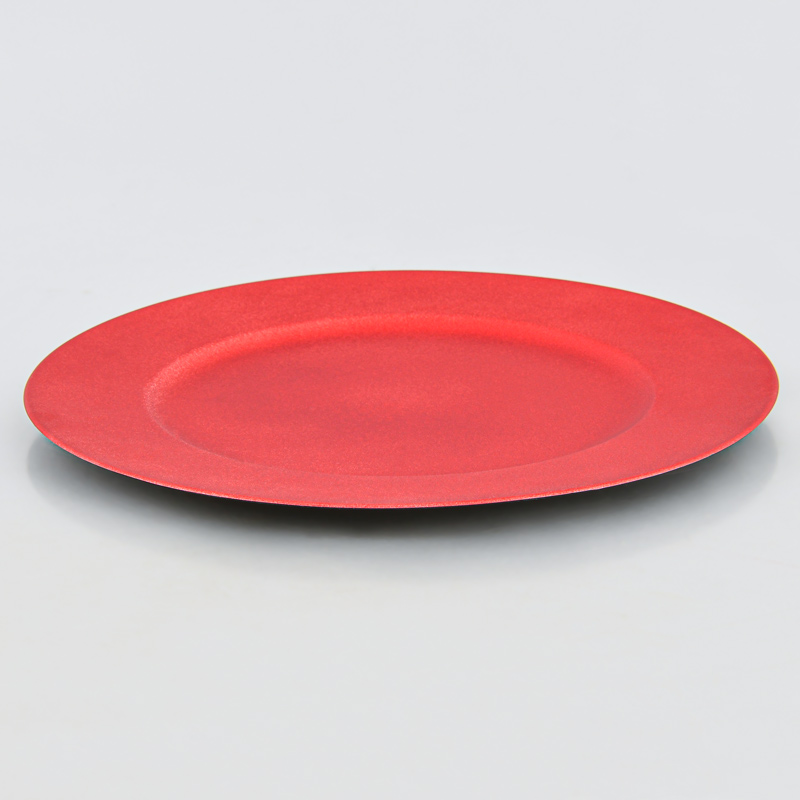 Sous-assiette 'Célébration' Noël rouge