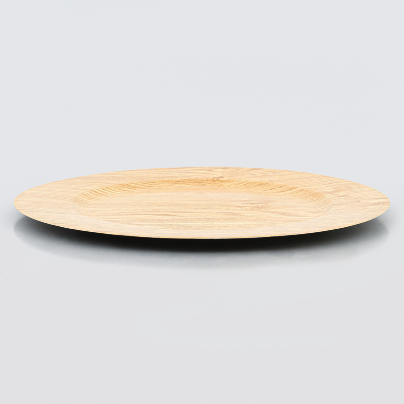 Sous-assiette 'Wood effect' marron