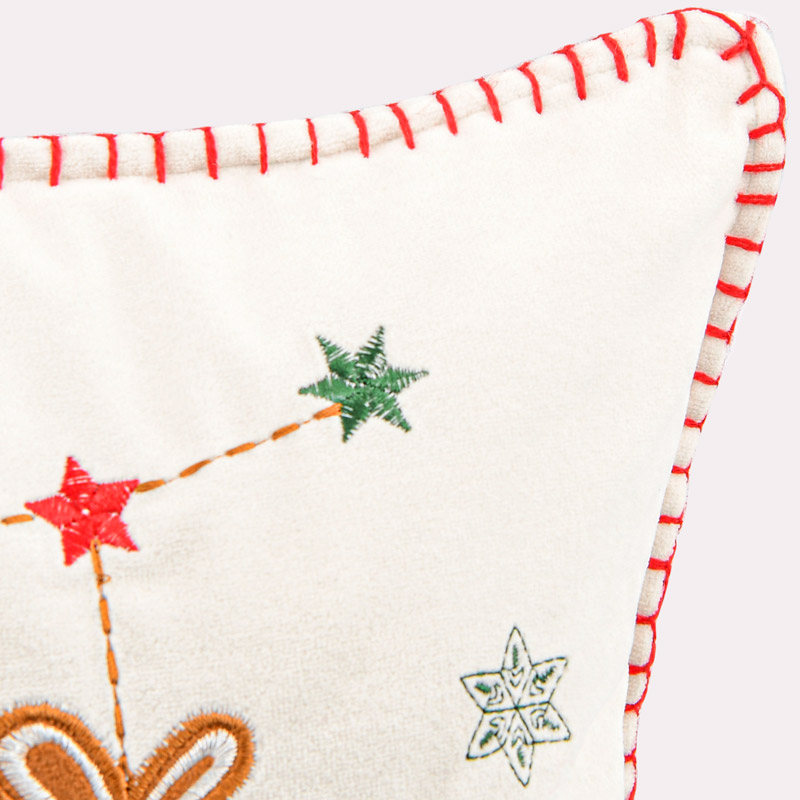 Coussin de Noël 'Cannelle'