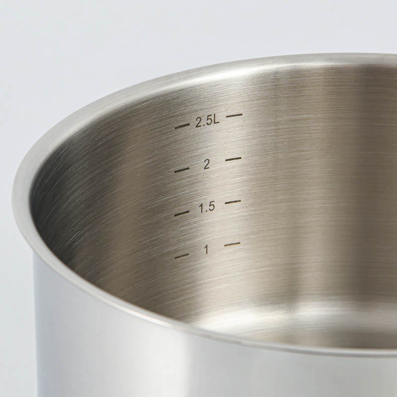 Casserole inox 20cm