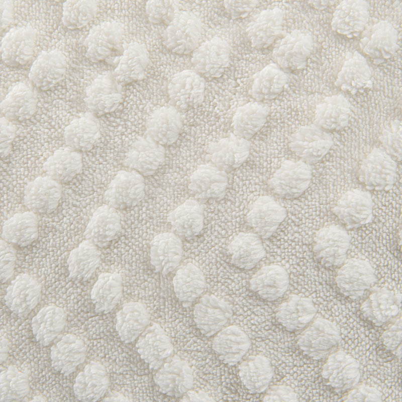Coussin sherpa 'Morphée' écru