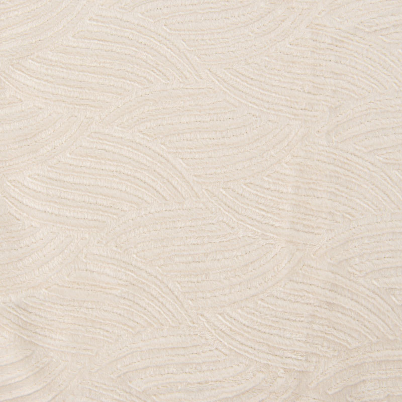 Plaid microfibre 'Magic' écru