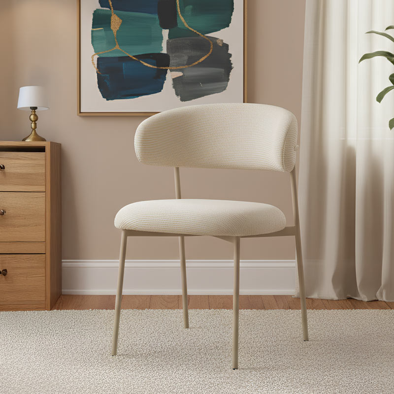 Chaise 'Alix' crème