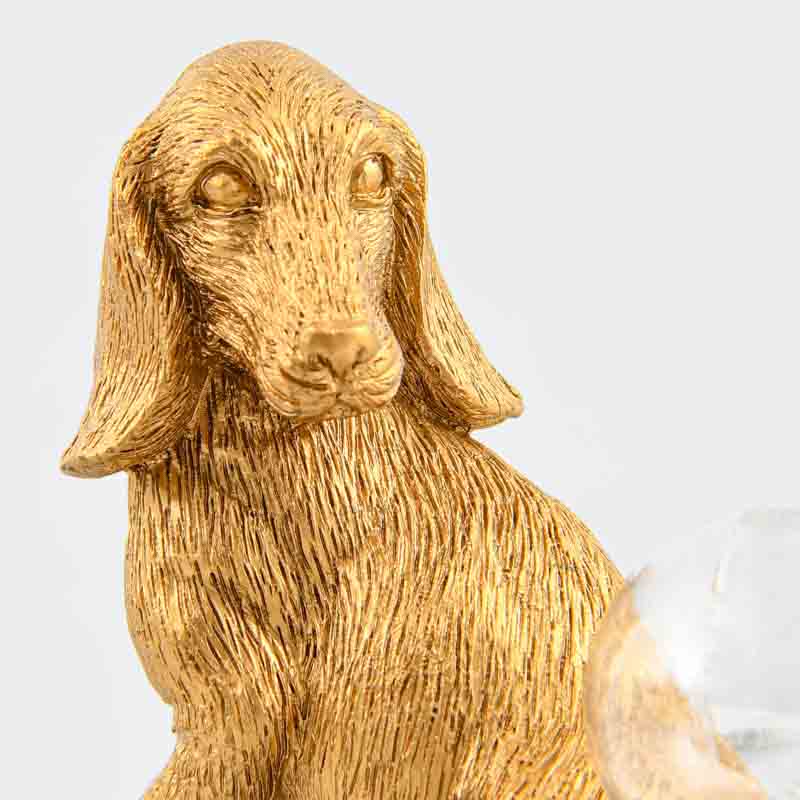 Décoration chien 'Goldenia' lumineux 