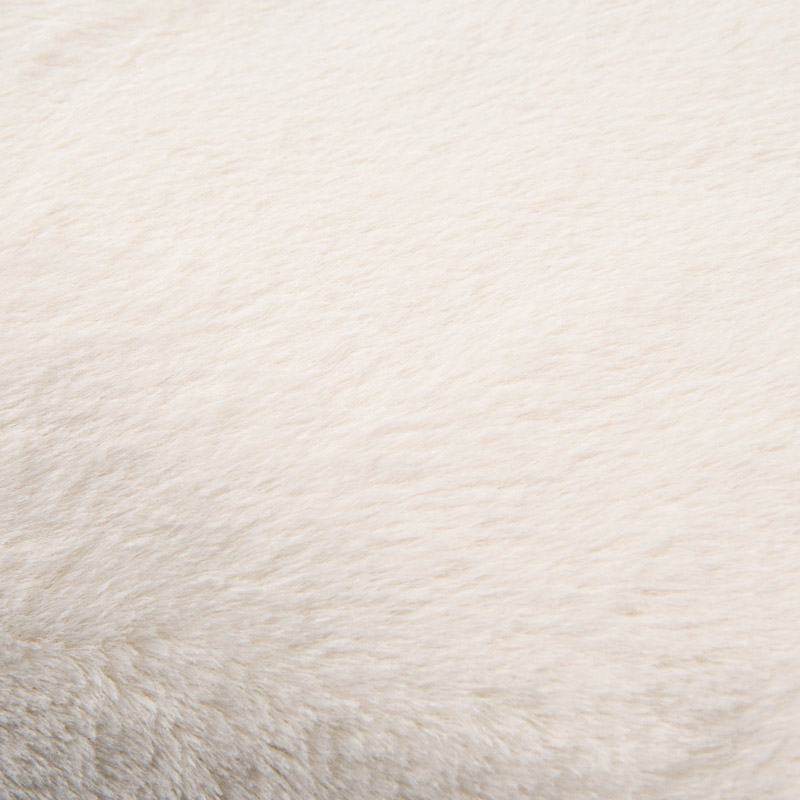 Plaid 'Kani' imitation fourrure blanc