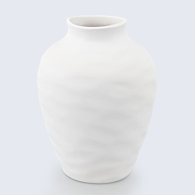 Vase 'Poros' blanc