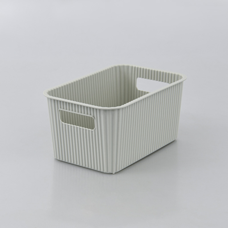 Panier de rangement 'Vibes' blanc cassé 4L
