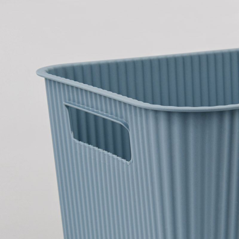 Panier de rangement 'Vibes' bleu artic 14L