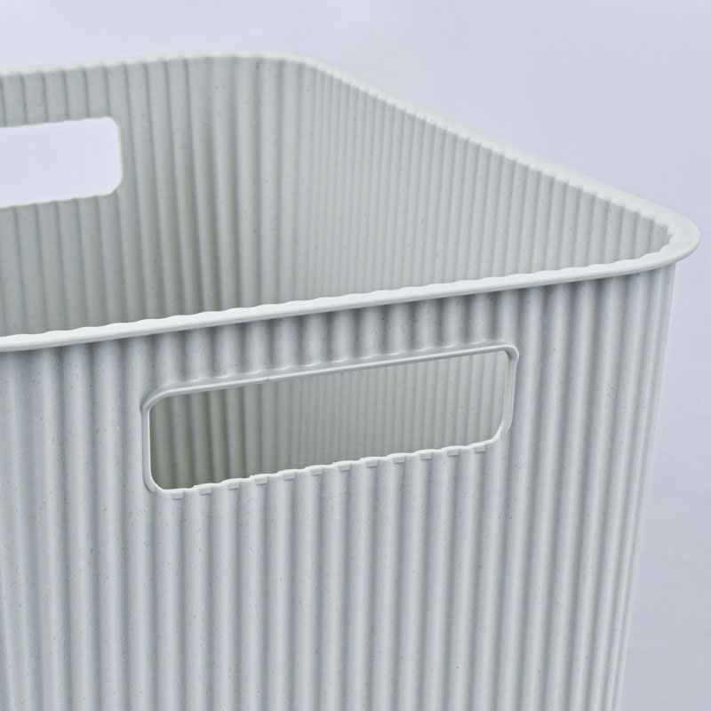 Panier de rangement 'Vibes' blanc cassé 14L